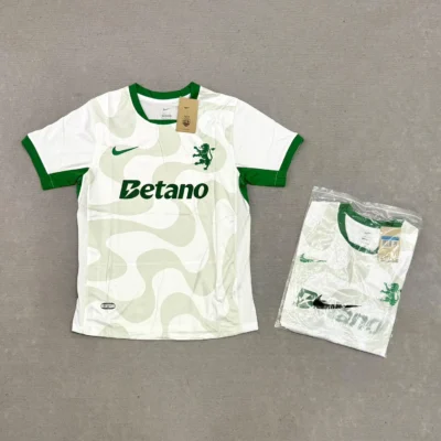 Camiseta Sporting blanca